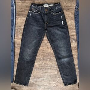 Frame Denim Le Garcon Crop Boyfriend Crop